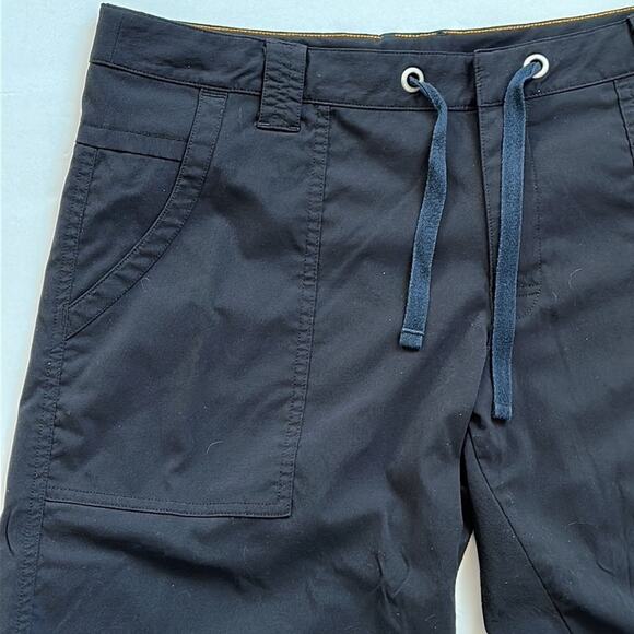 Lucy Walkabout Capri Pants Performance Hiking Athletic Outdoor Travel Black Sz M - Picture 3 of 10